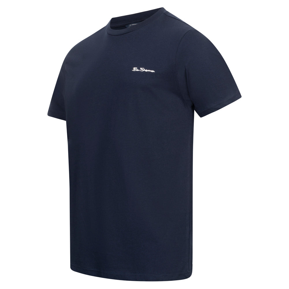 BEN SHERMAN Small Logo Herren T-Shirt 0076266-DARKNAVY