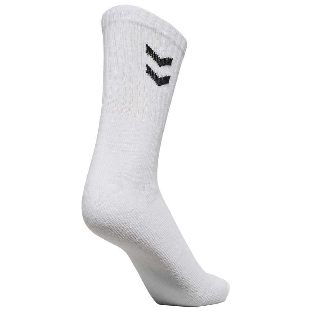 hummel Basic Sportsocken 3 Paar weiß 022030-9001