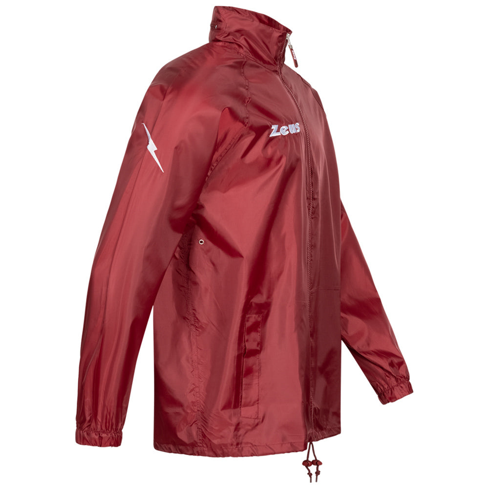 Zeus Rain Jacket Dark red