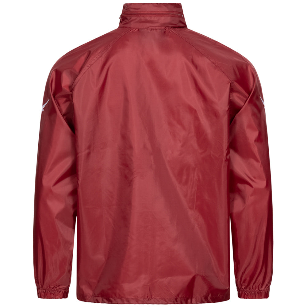 Zeus Rain Jacket Dark red