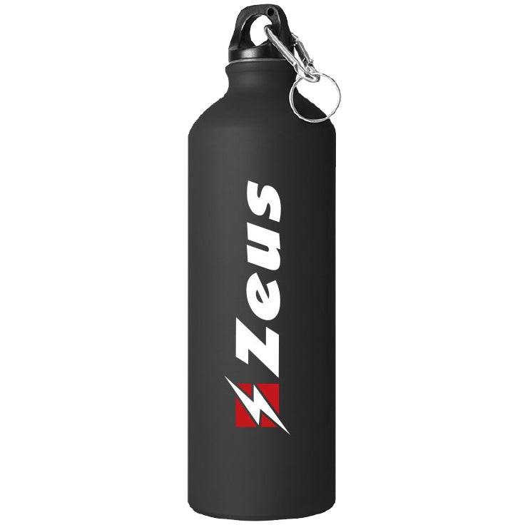 Zeus Aluminium Sports Bottle 0.8L Black