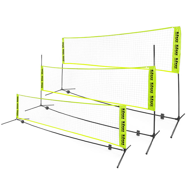 Zeus 3-in-1 Footballtennis Volleyball Badminton Net
