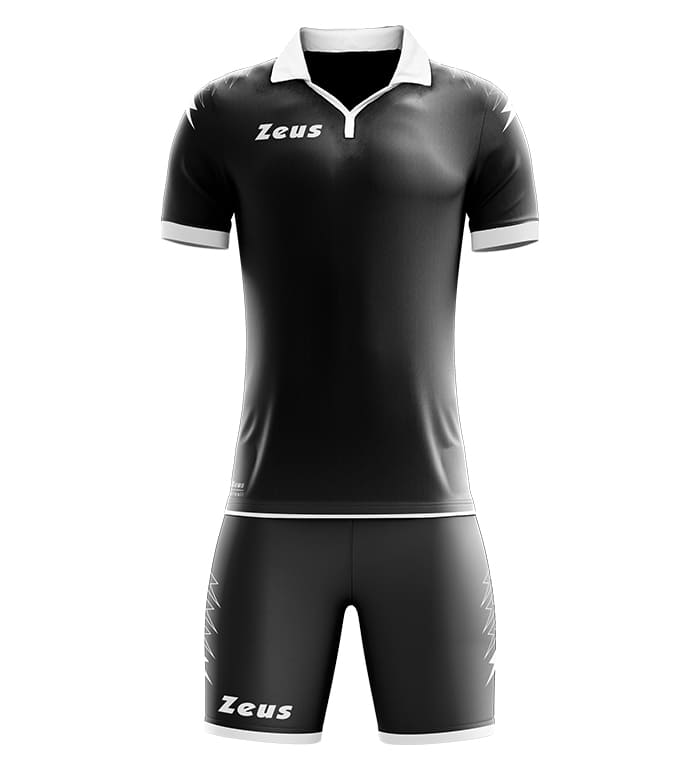Zeus Kit Scorpion Trikot + Shorts Set nero/bianco