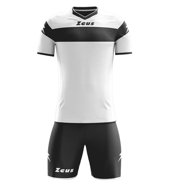 Zeus Kit Apollo Trikot-Set + Shorts 2-teilig bianco/nero