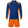 Zeus Kit Pippo Trikot-Set + Shorts 2-teilig blu/arancio – 2XS
