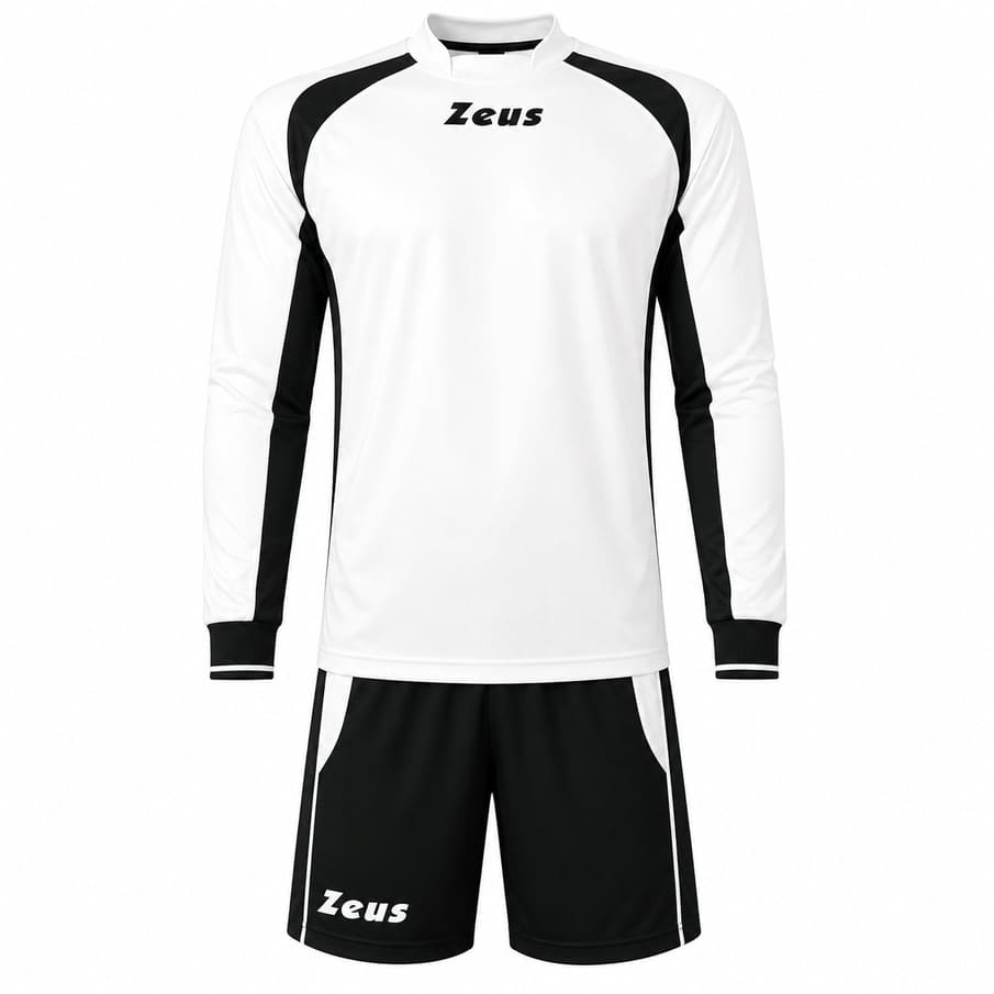 Zeus Kit Pippo Trikot-Set + Shorts 2-teilig bianco/nero