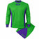 Zeus Kit Dedalo Trikot-Set 2-teilig verde/blu – XS