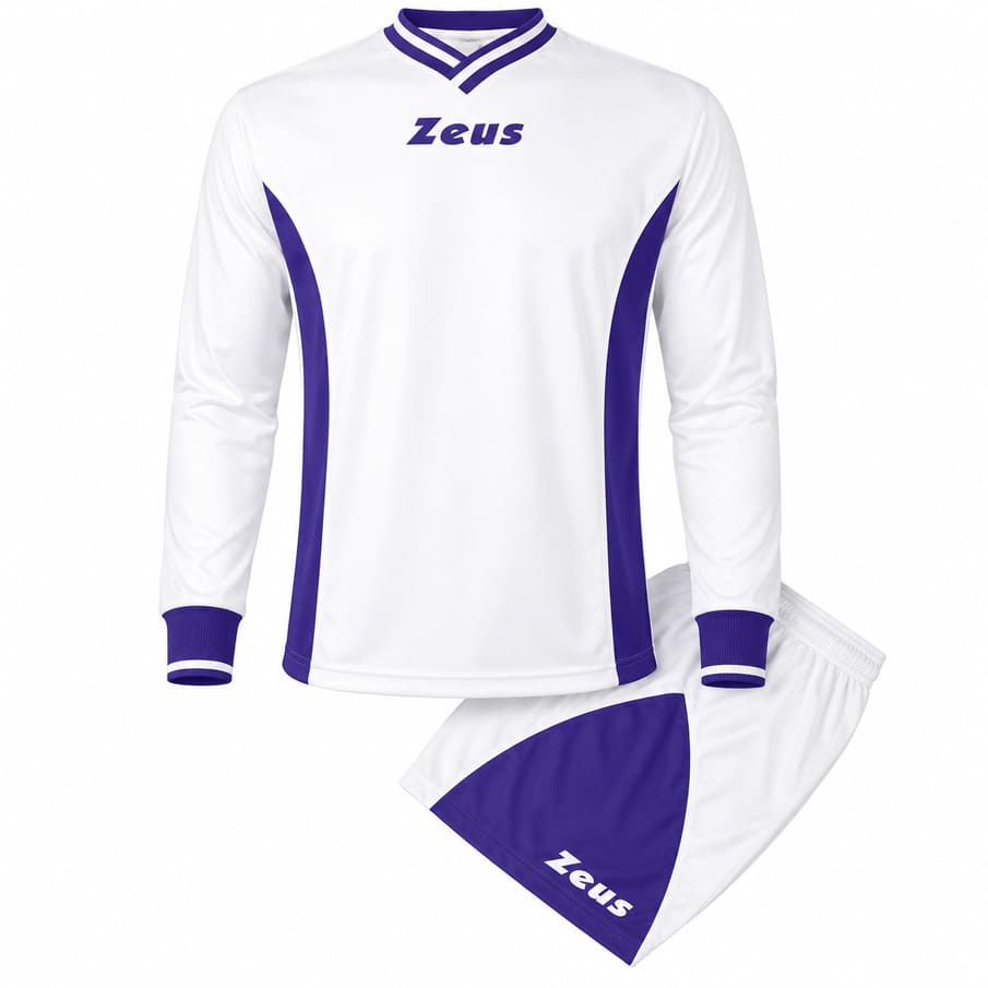 Zeus Kit Dedalo Trikot-Set 2-teilig bianco/blu
