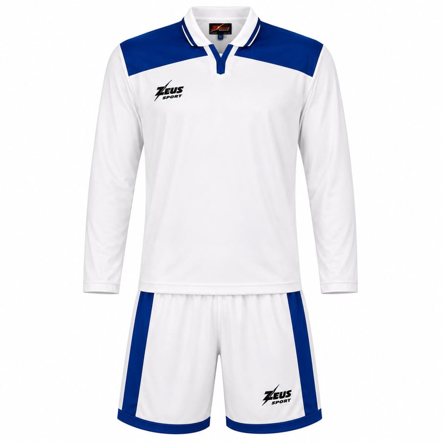 Zeus Kit Hermes Trikot-Set 2-teilig bianco/royal/blu
