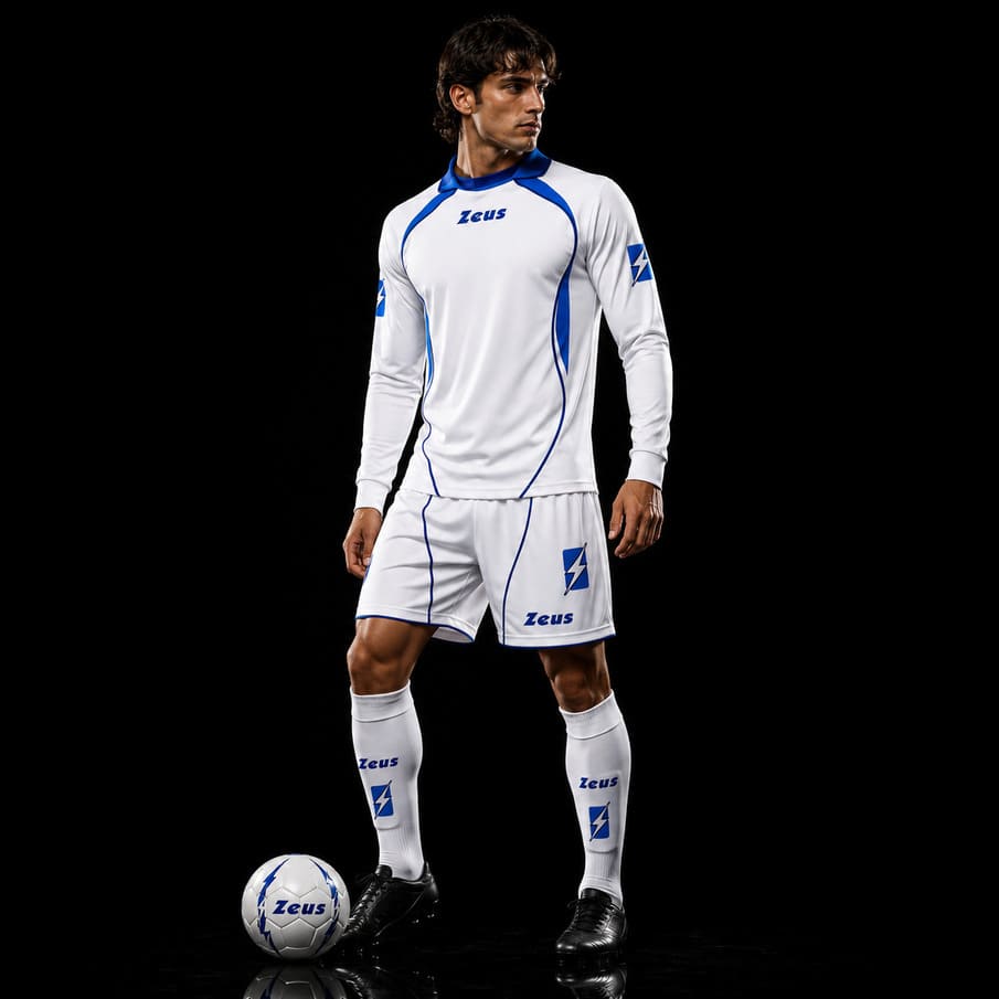 Zeus Kit Icaro Herren Trikot-Set 2-teilig blu/royal