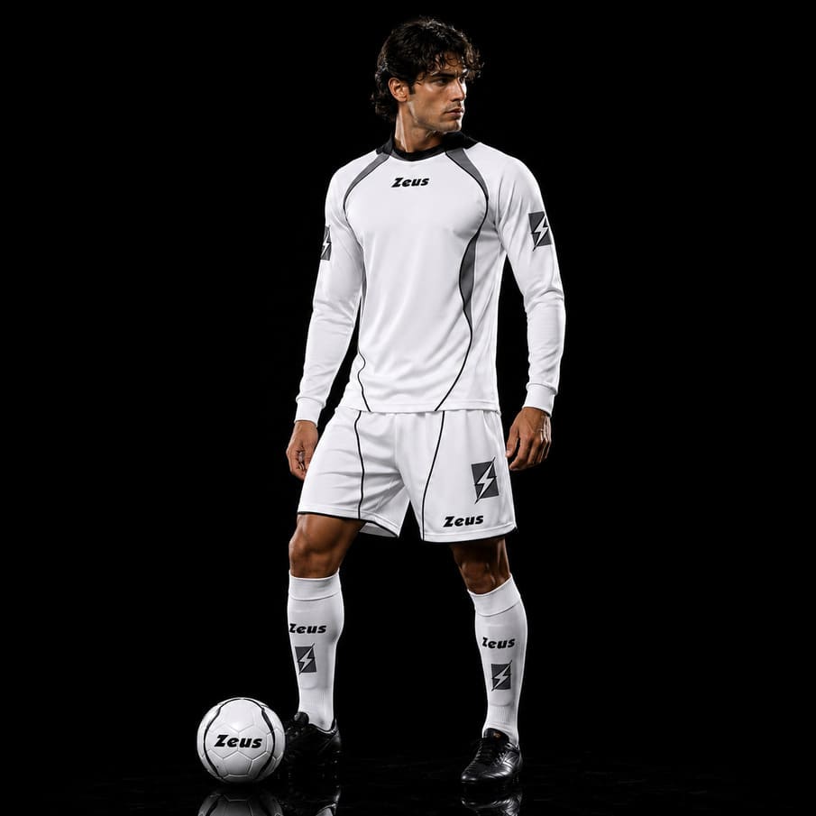 Zeus Kit Icaro Herren Trikot-Set 2-teilig grigio/nero