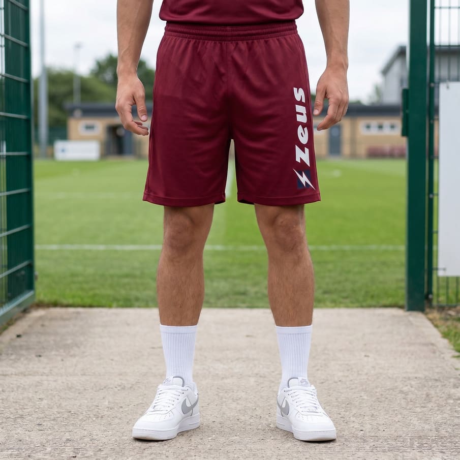 Zeus Bermuda Work Herren Shorts granata