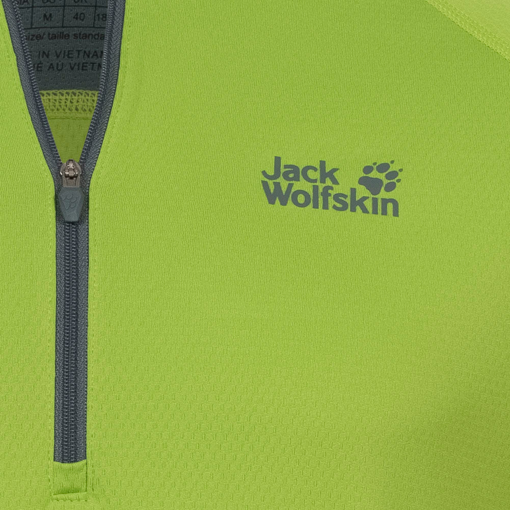 Jack Wolfskin Tourer Halfzip Herren Radsport Trikot 1808421-4073