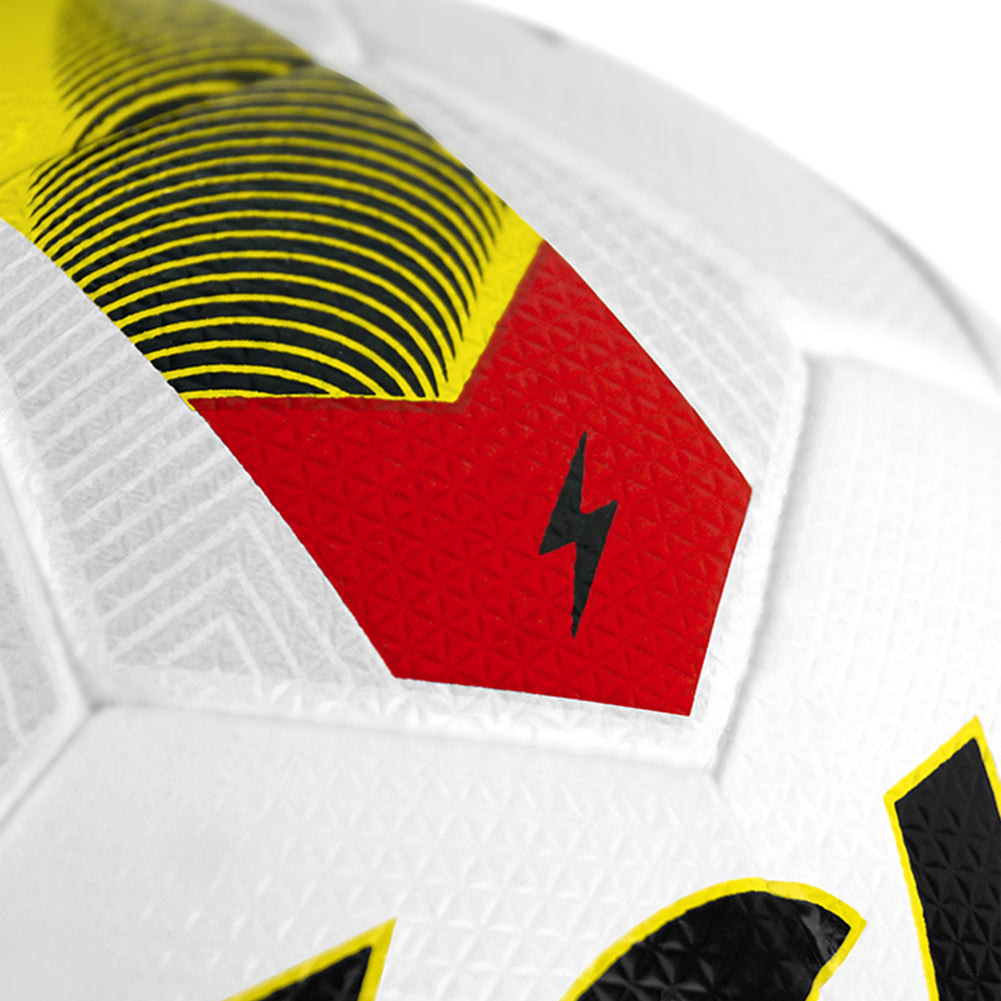 Zeus Pallone Hybrid Fußball weiß/rot