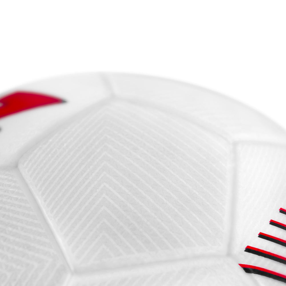 Zeus Pallone Hybrid Fußball weiß/rot