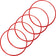 Agility Sports Coordination Rings ⌀48 cm Pack of 5 228046 – Einheitsgröße