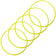Agility Sports Coordination Rings ⌀48 cm Pack of 5 228053 – Einheitsgröße