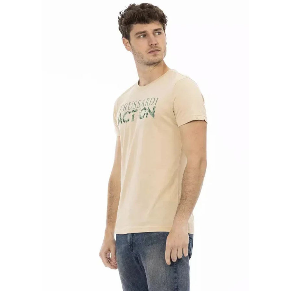 TRUSSARDI Action Herren T-Shirt Sand 2AT02004