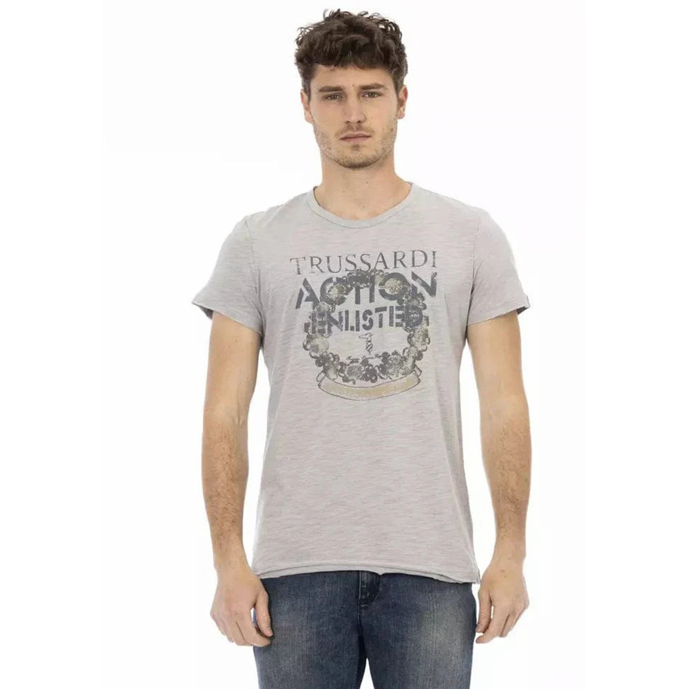 TRUSSARDI Action Herren T-Shirt Grau 2AT17013