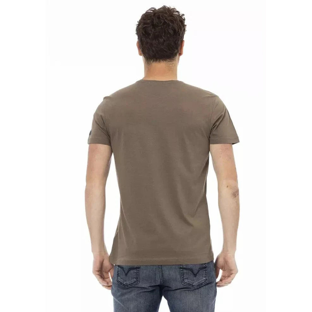 TRUSSARDI Action Herren T-Shirt Braun 2AT21002