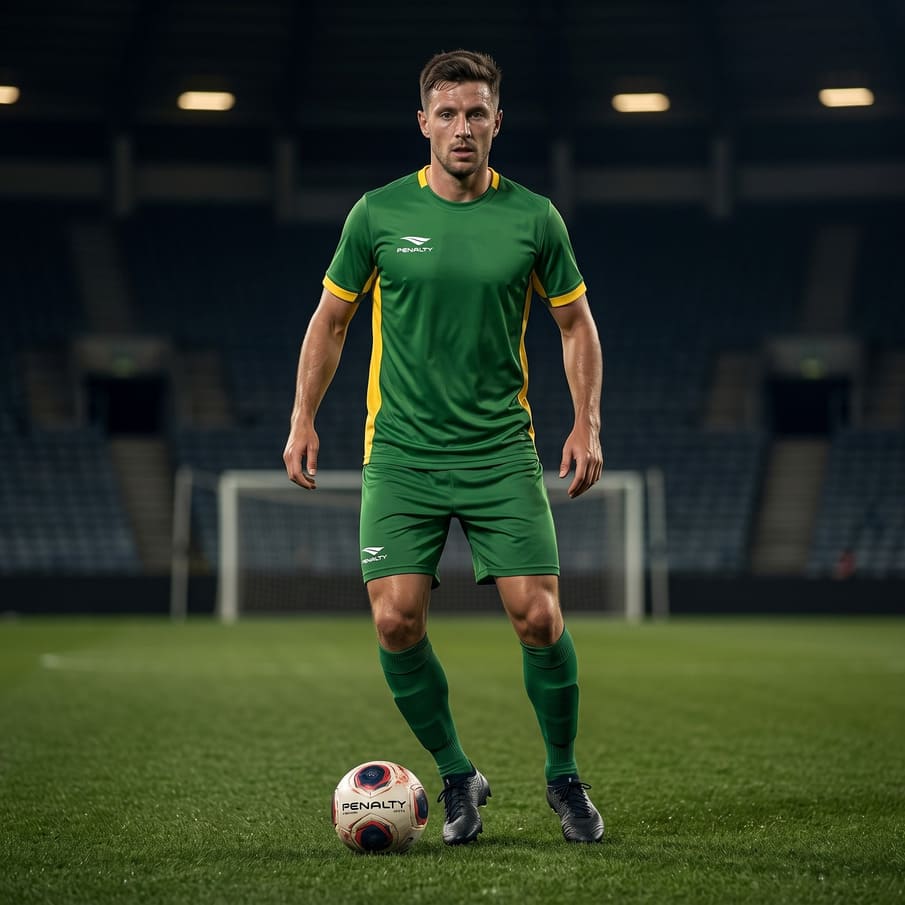 PENALTY Max Herren Trikot-Set 2-teilig Green/Yellow 3.085.025.040