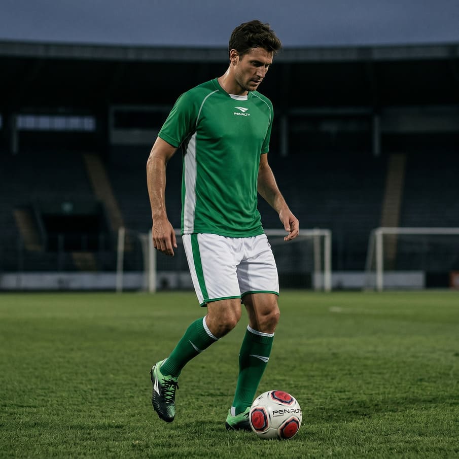 PENALTY Nazionale Herren Trikot-Set 2-teilig Green/White 3.085.115.400