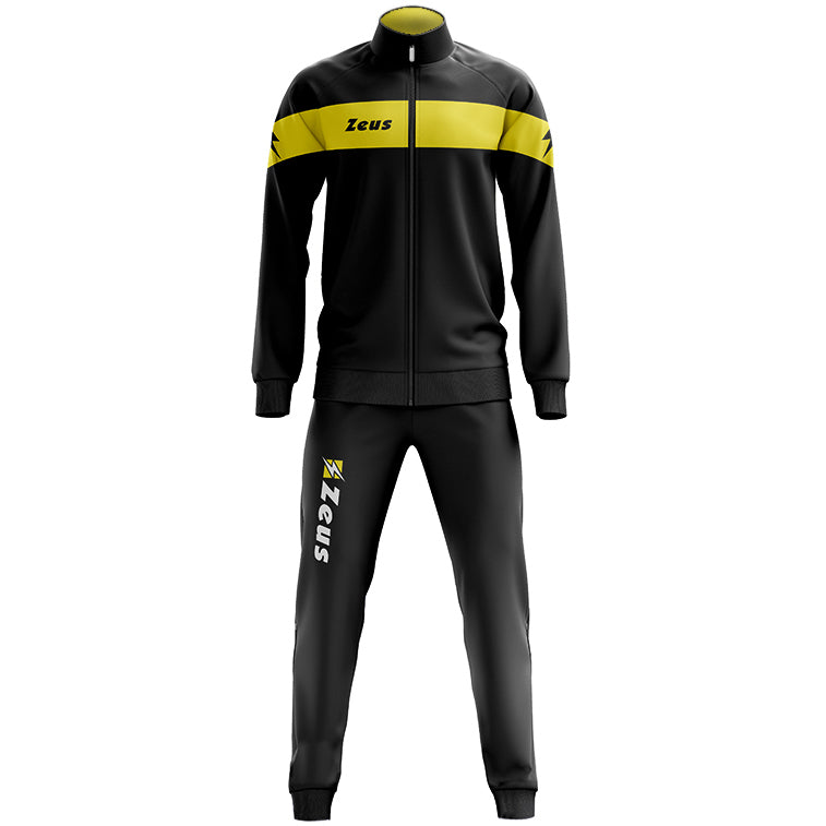 Zeus Tuta Apollo Men Tracksuit black yellow