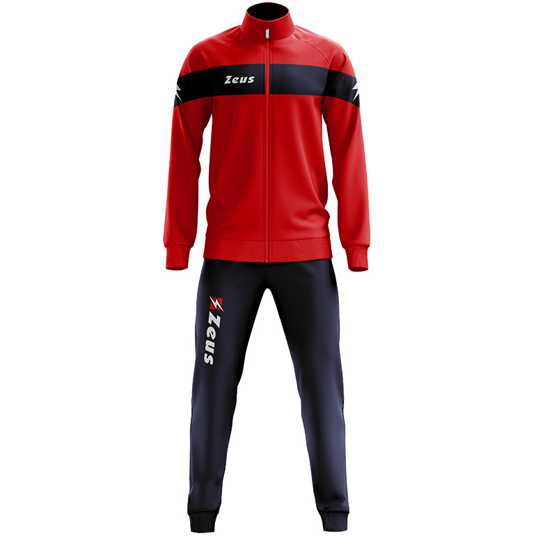 Zeus Tuta Apollo Men Tracksuit Red Navy
