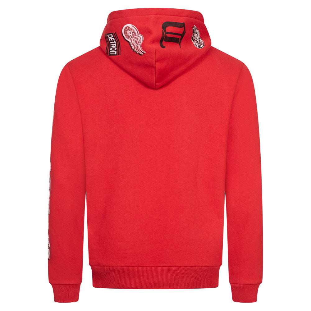Hollister x NHL Detroit Red Wings Herren Hoodie 322-221-1606-500