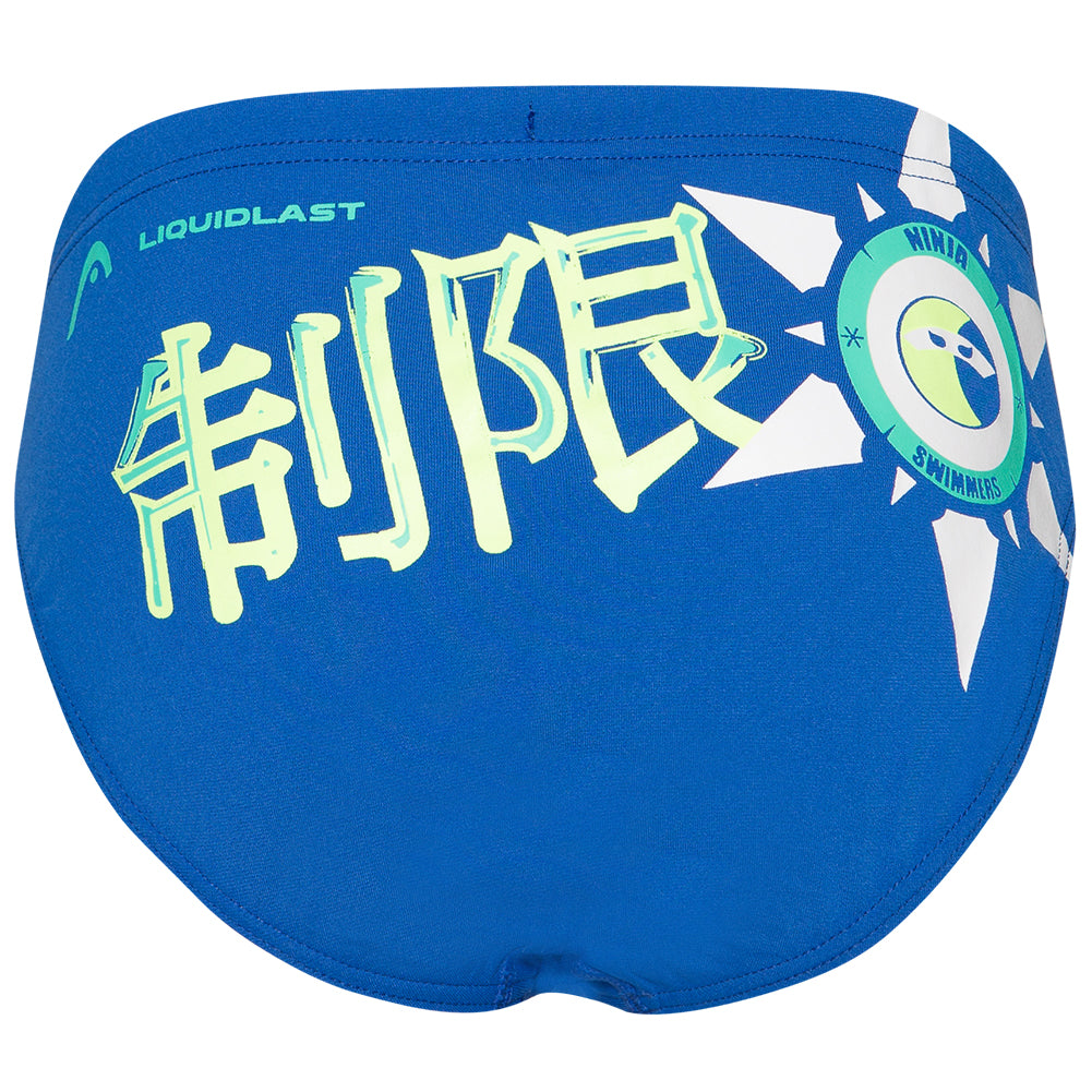 HEAD SWS Ninja Brief 7 PBT Boy Swim Brief 452521-BL
