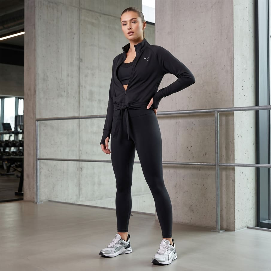 PUMA Studio Adjustable Damen Trainingsjacke 519309-01