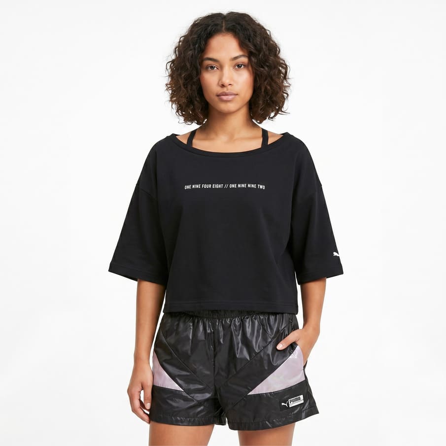 PUMA x SELENA GOMEZ Cropped Premium Damen Shirt 579782-03