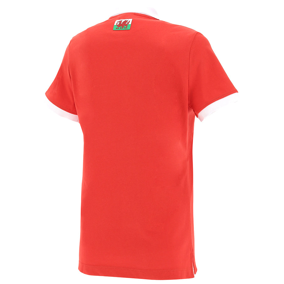 Wales WRU macron Rugby Damen Polo-Shirt 58195720