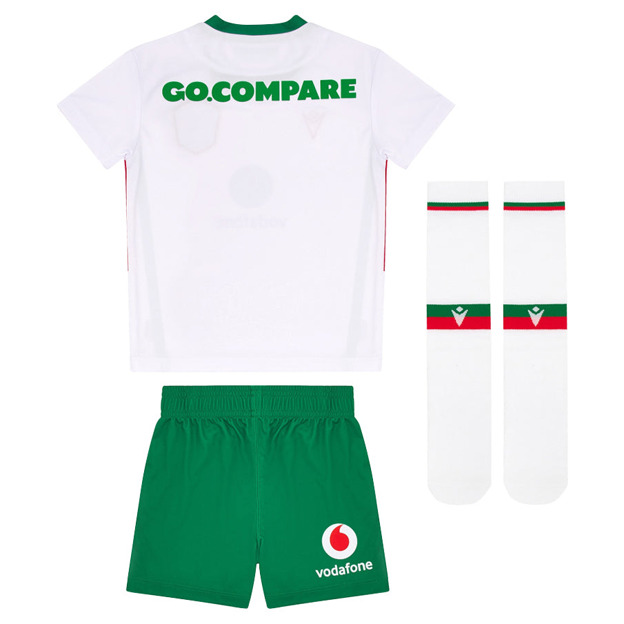 Wales WRU macron Rugby Baby/Kleinkinder Trikot Set 60004627