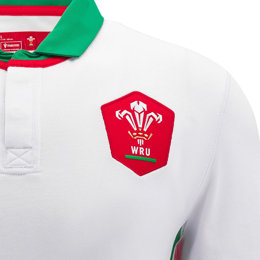 Wales WRU macron Rugby Herren Ausweich Trikot 60005468