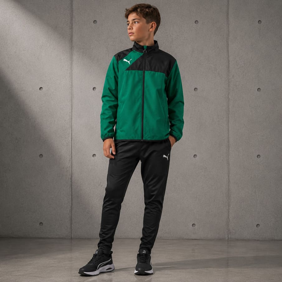 PUMA Esquadra Poly Jacket Kinder Trainingsjacke 654386-28J