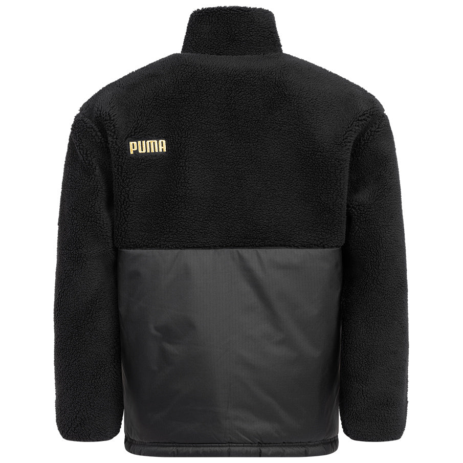 PUMA ESS+ TAPE GOLDEN Sherpa Herren Jacke 673987-01