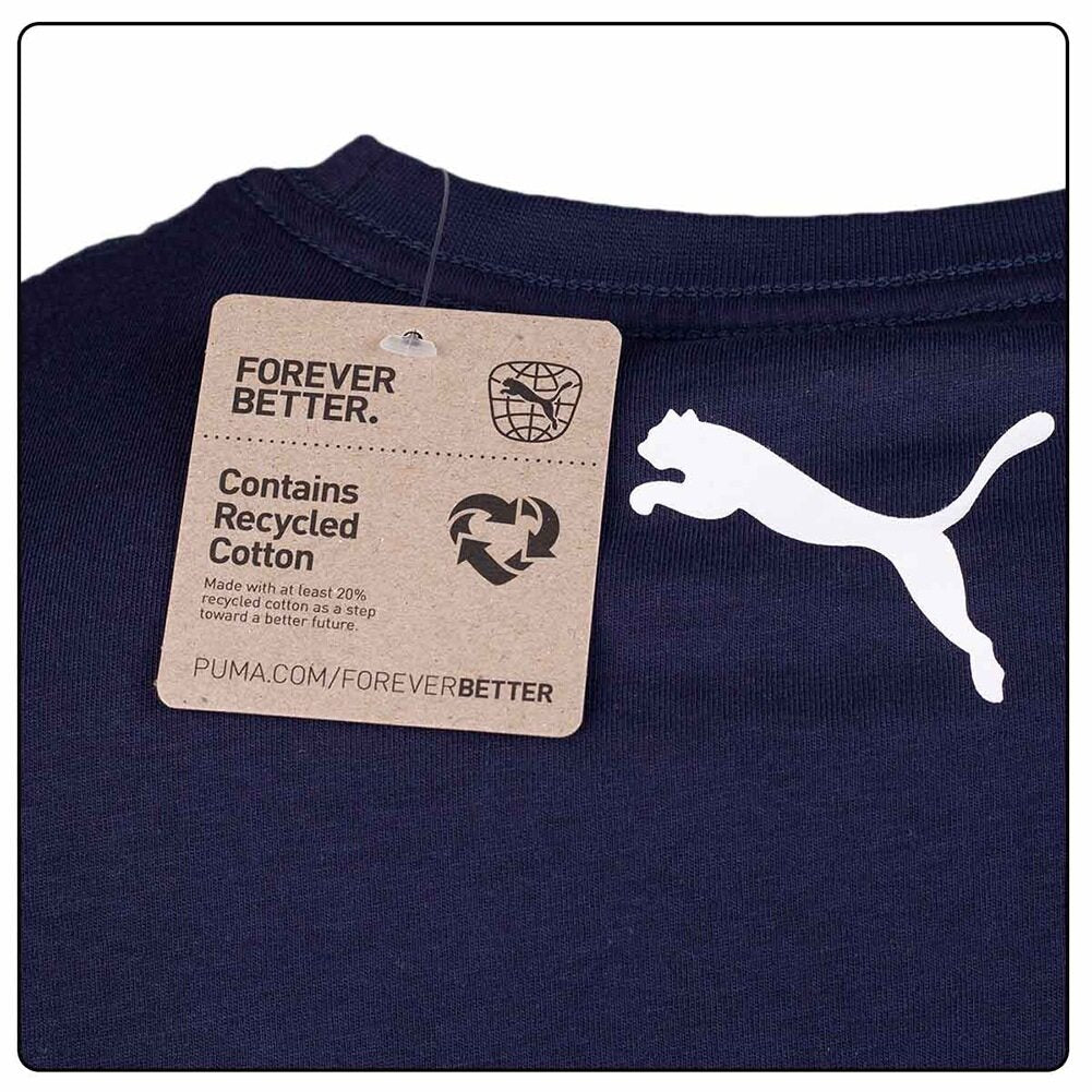 PUMA Kinder T-Shirt 3er-Pack blau 683577-02-3