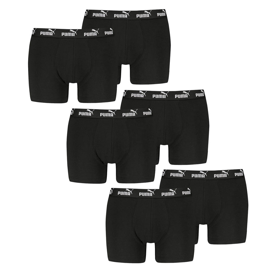 PUMA Elements Basic Herren Boxershorts 6er-Pack 701232894-001
