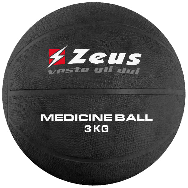 Zeus Medicine ball 3 kg black