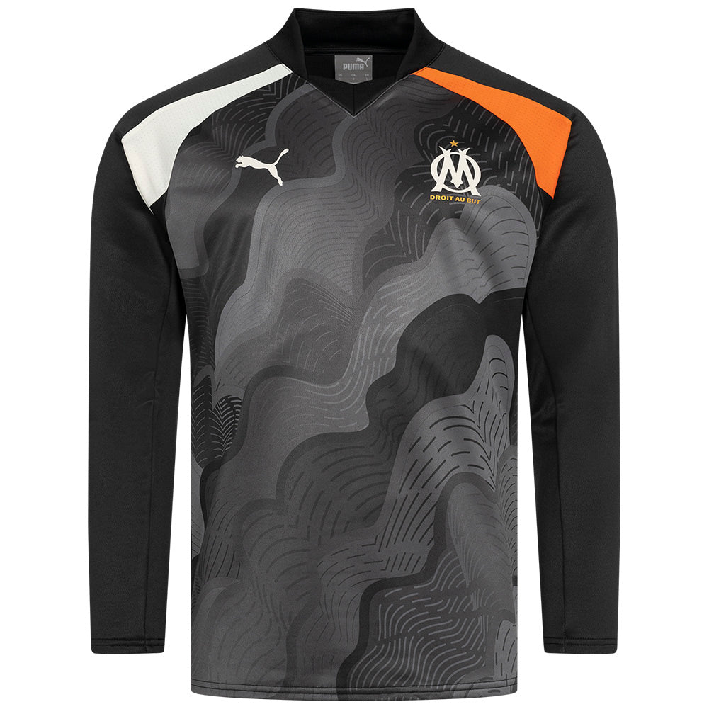 Olympique Marseille PUMA Prematch Herren Sweatshirt 771899-03