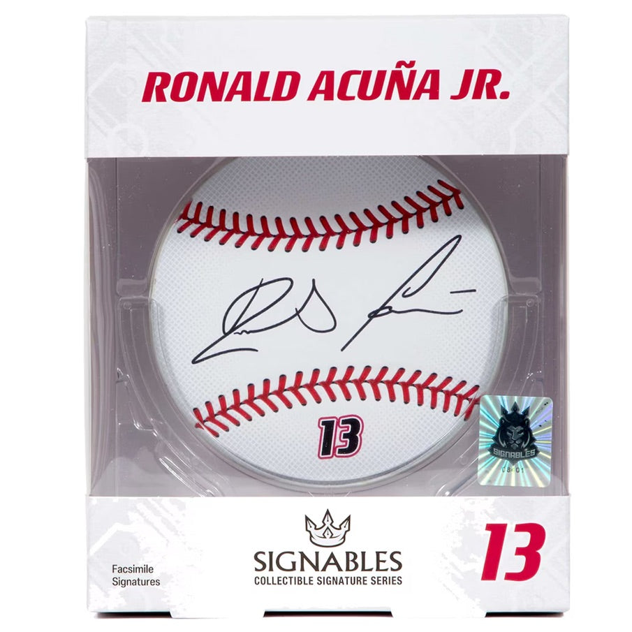 Atlanta Braves Ronald Acuña Jr. #13 MLB Sammlerstück 13 cm 850032256827