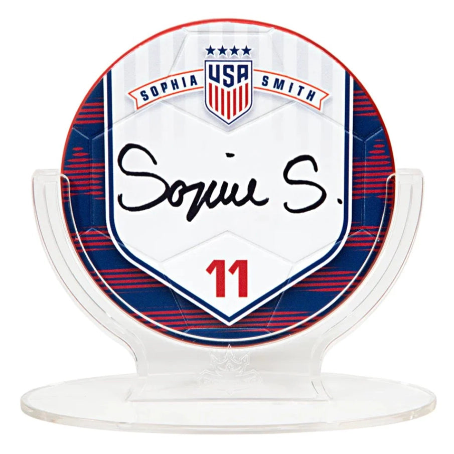 USA Sophia Smith #11 Fußball Sammlerstück 14 cm 850032256896