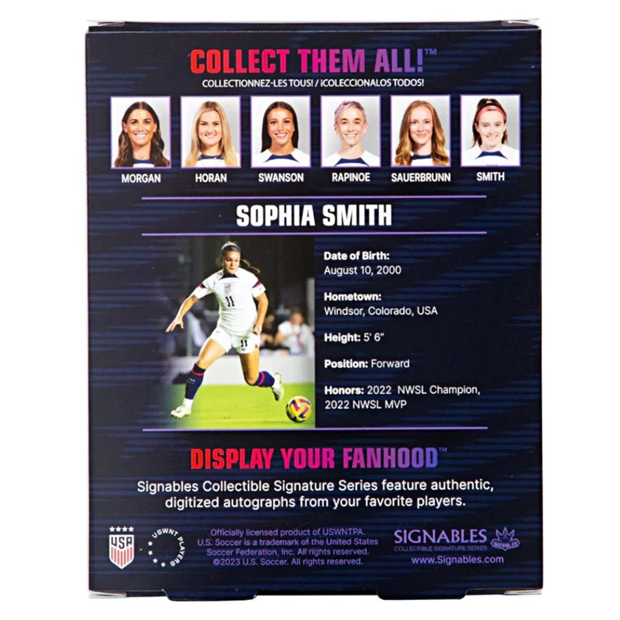 USA Sophia Smith #11 Fußball Sammlerstück 14 cm 850032256896