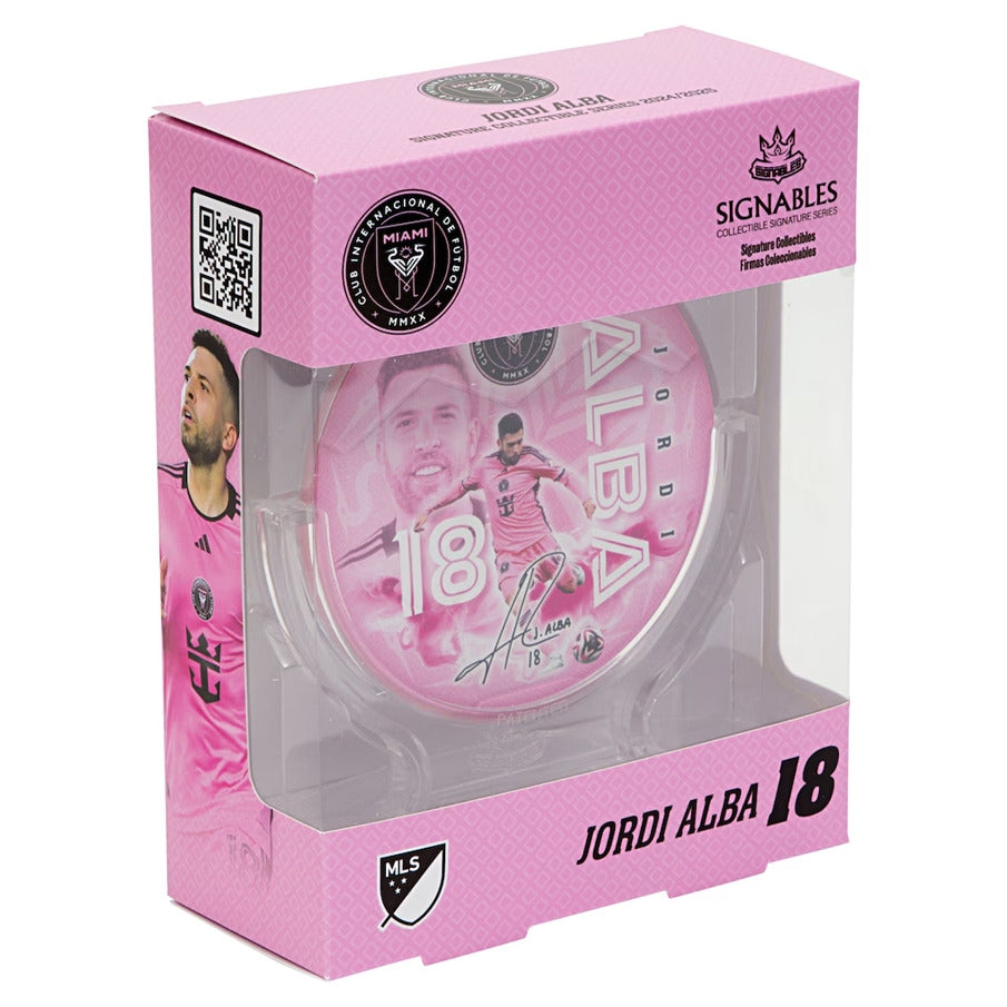 Inter Miami Jordi Alba #18 Fußball Sammlerstück 14 cm 850056417303