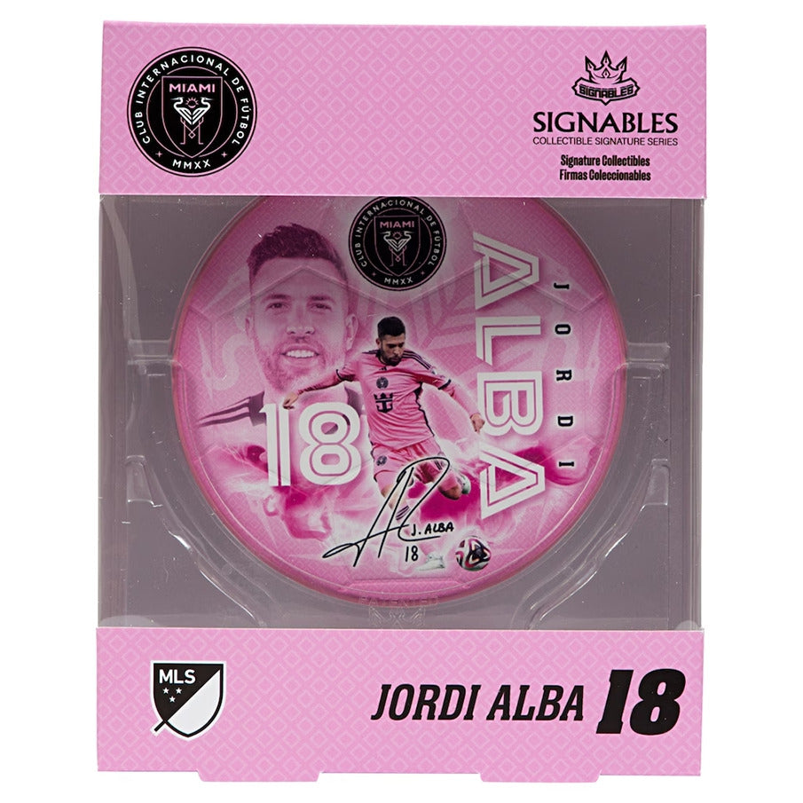 Inter Miami Jordi Alba #18 Fußball Sammlerstück 14 cm 850056417303
