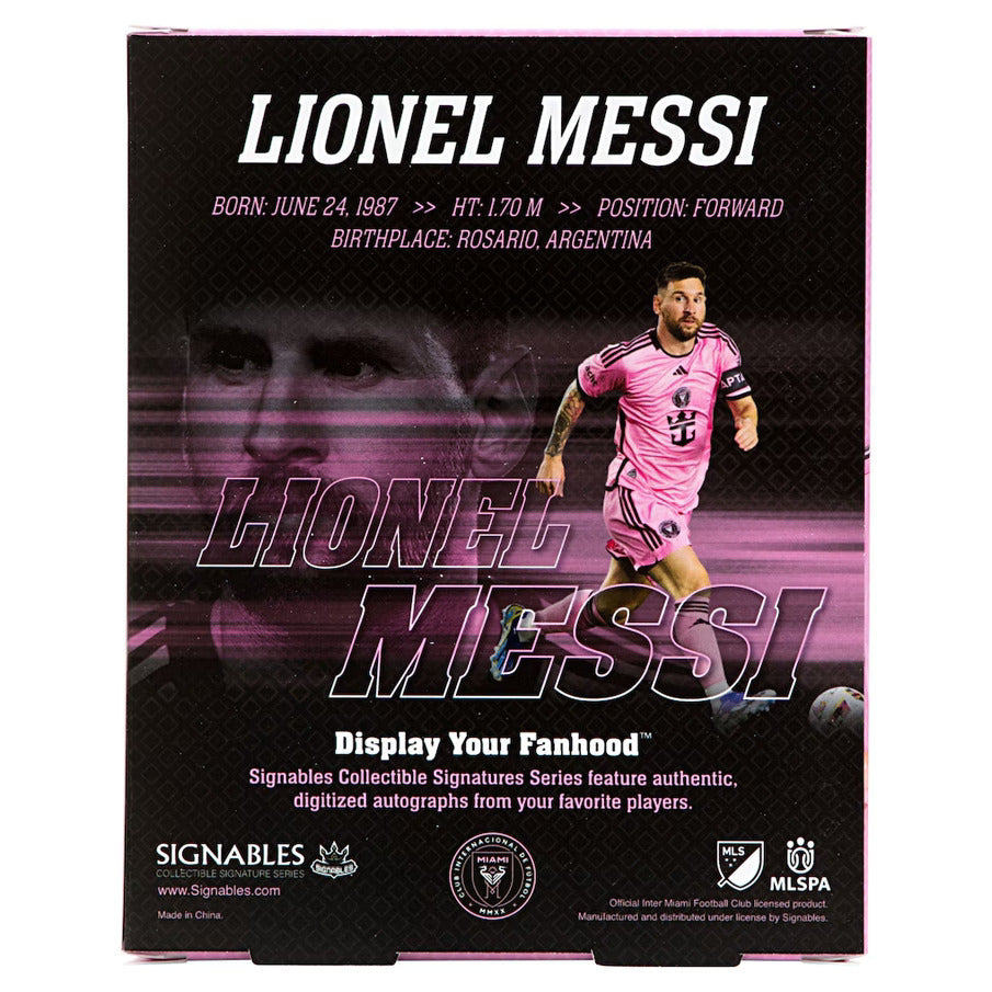 Inter Miami Lionel Messi #10 Fußball Sammlerstück 14 cm 850056417327