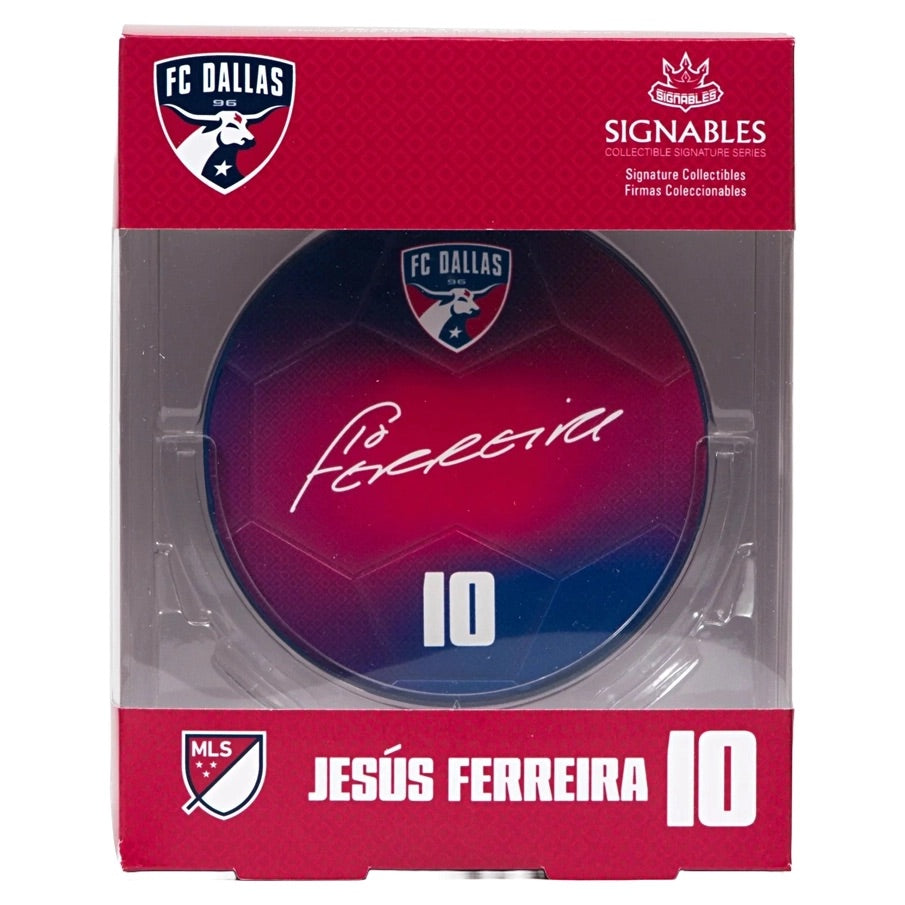 FC Dallas Jesus Ferreira #10 Fußball Sammlerstück 14 cm 850056417372