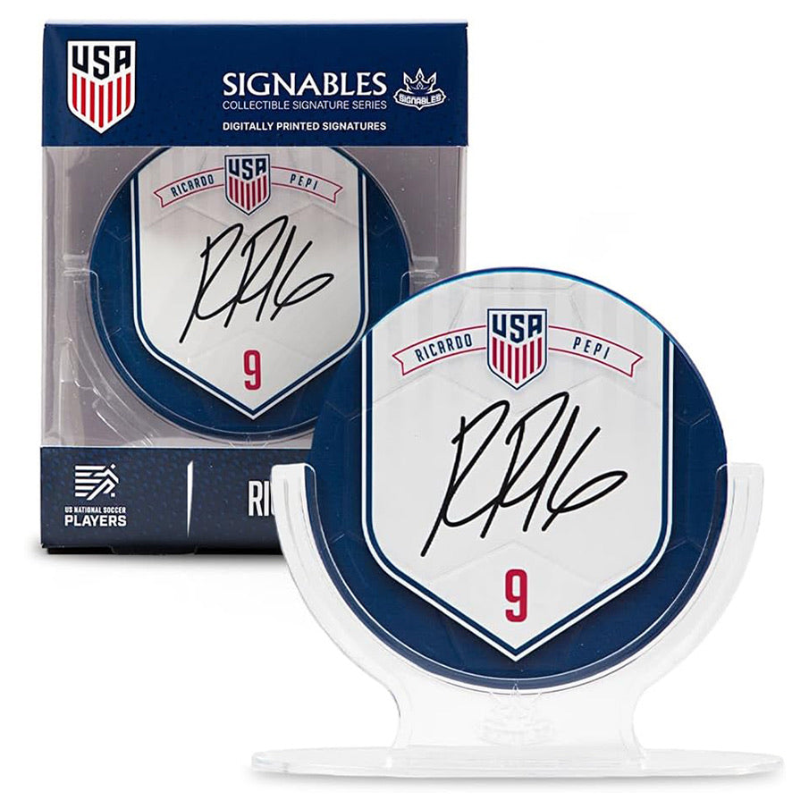 USA Ricardo Pepi #9 Fußball Sammlerstück 14 cm 850056417839