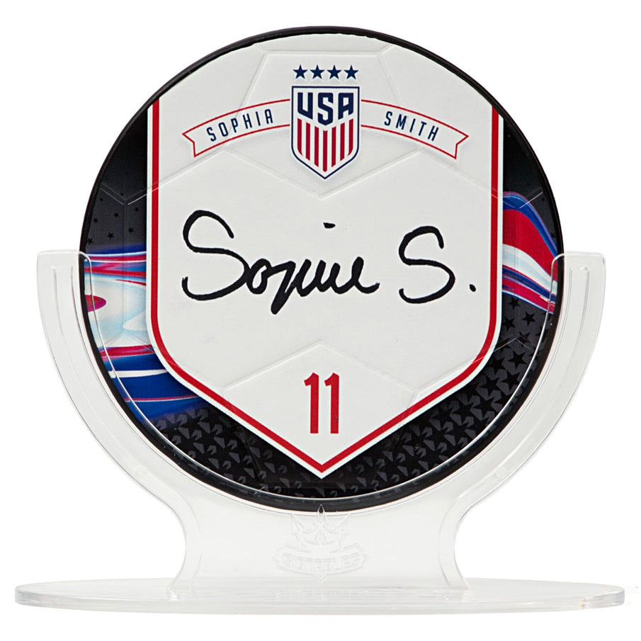 USA Sophia Smith #11 Fußball Sammlerstück 14 cm 850056417914